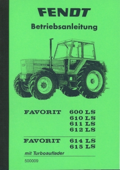 Bedienungsanleitung Favorit 600 - 615 LS    (01.83 )